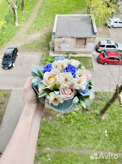 Мыло ручной работы букеты