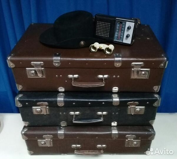 Чемоданы винтаж в антураж и интерьер Ваш :)