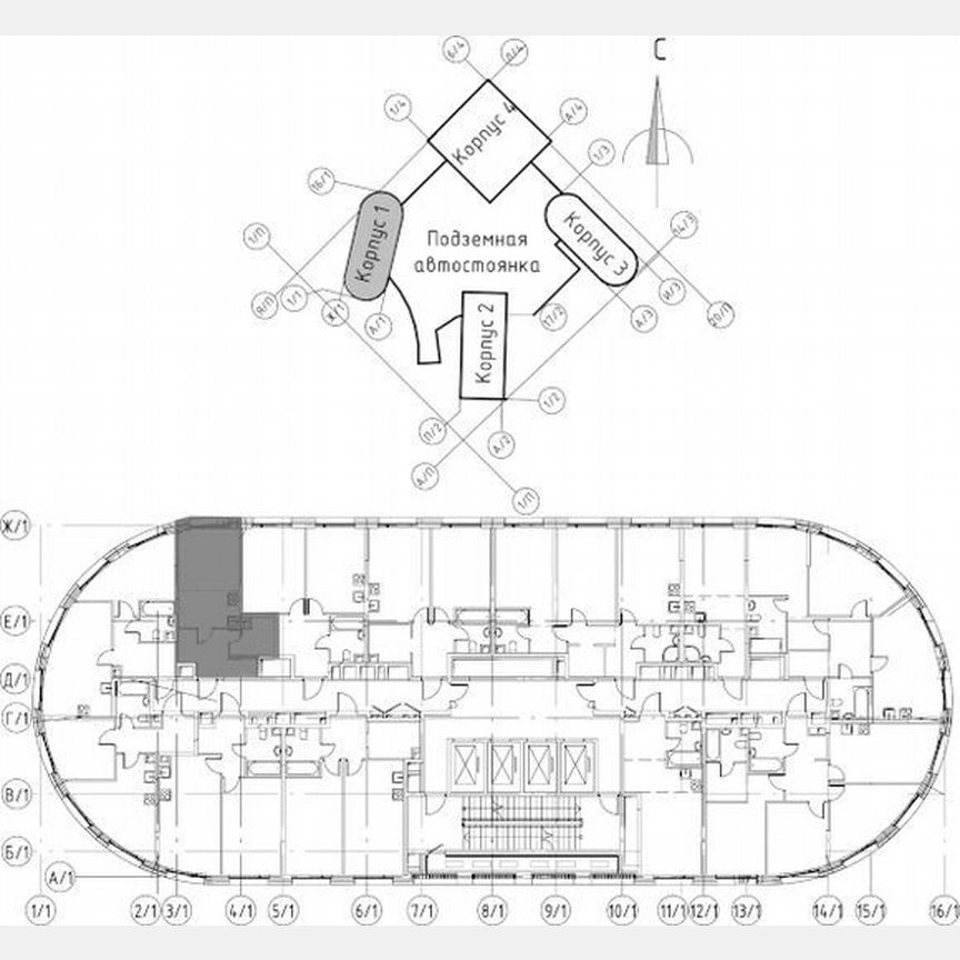 Квартира-студия, 28,9 м², 4/35 эт.
