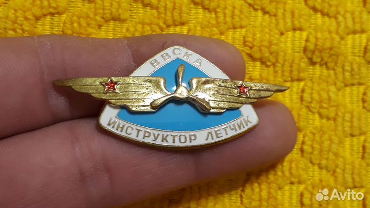 Тяжёлый знак Инструктор летчик ввска