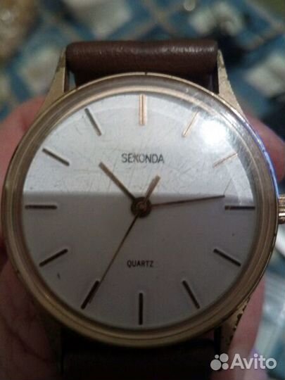 Часы sekonda позолота