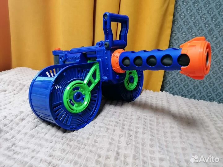 Бластер пулемёт с патронами детский