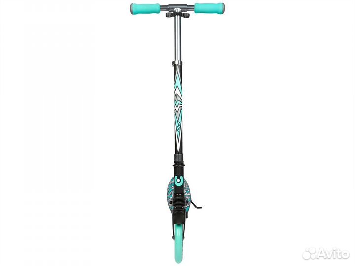 Самокат складной Ridex Electra 180 мм, серый/мятны