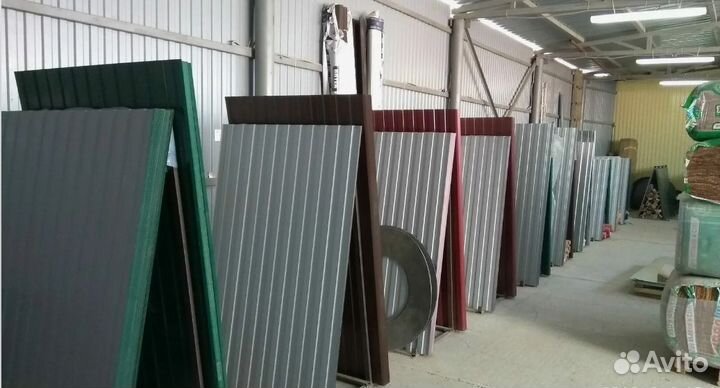 Профнастил для монтажа Забора