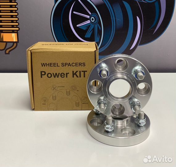 Проставки колесные 4х100: 20мм Subaru (Субару)