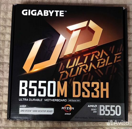 Материнская плата Gigabyte b550m ds3h