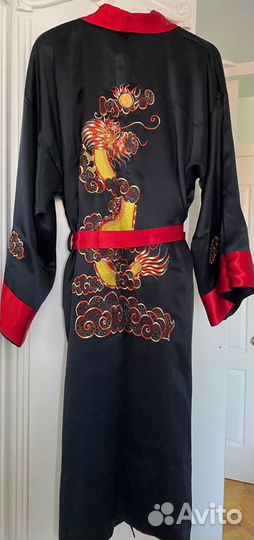 Халат шелковый