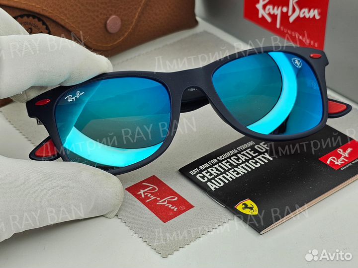 Очки Ray Ban 4195 Blue Mirror