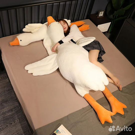 Гусь обнимусь,мягкая игрушка