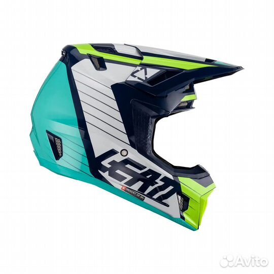 Кроссовый шлем Leatt Moto 7.5 Helmet Kit, Blue 20