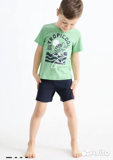 Футболка и шорты / пижама C&A 98 104 122