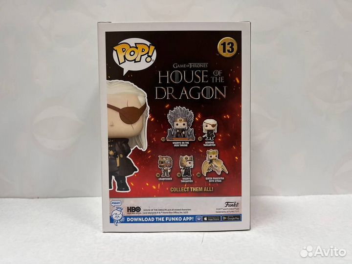 Фигурка Funko Pop Aemond Targaryen House of the Dr