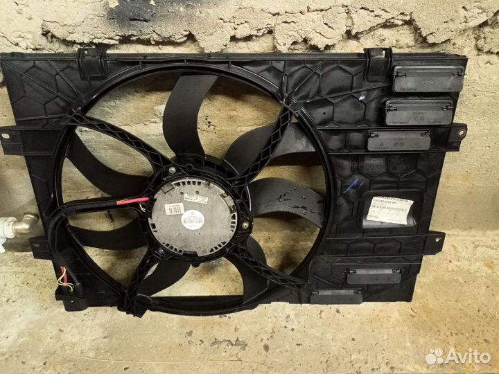 Вентилятор охлаждения радиатора vw t5 gp