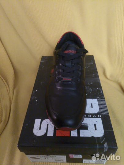 Мужские кожаные кроссовки briggs