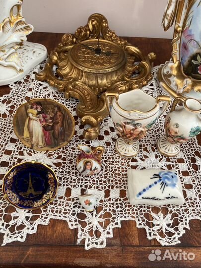Антикварные предметы миниатюры. Франция. Италия