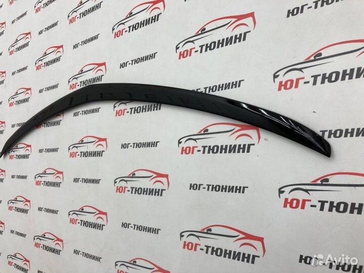 Спойлер на крышку багажника Mercedes E-class coupe