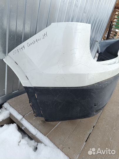 Бампер задний Nissan Qashqai J11