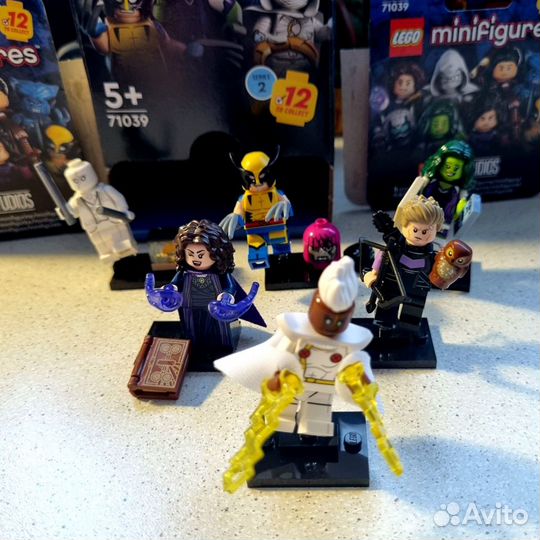 Lego minifigures Marvel series 2