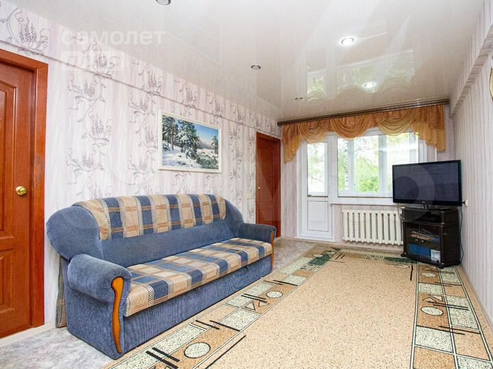 3-к. квартира, 54,3 м², 4/5 эт.