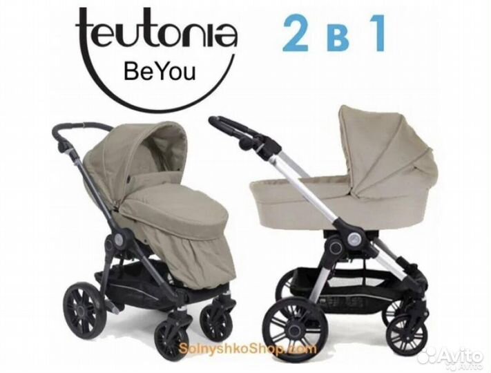 Коляска 2 в 1 teutonia