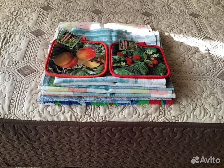 Льняные полотенца и салфетки