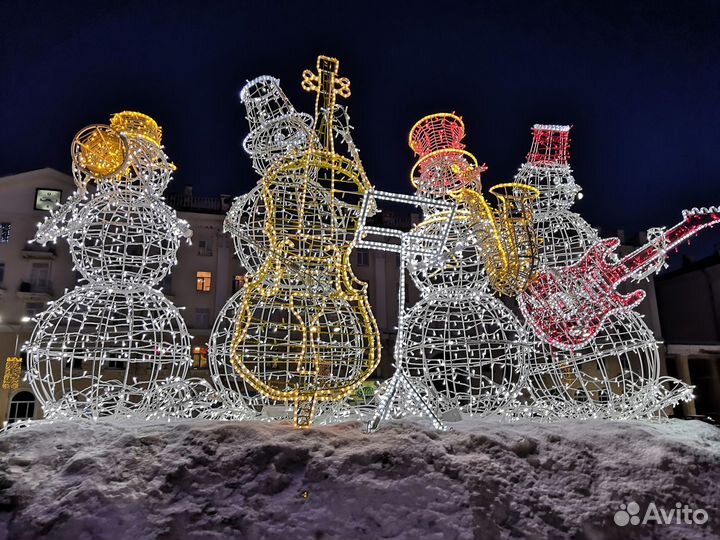 Объемная световая фигура