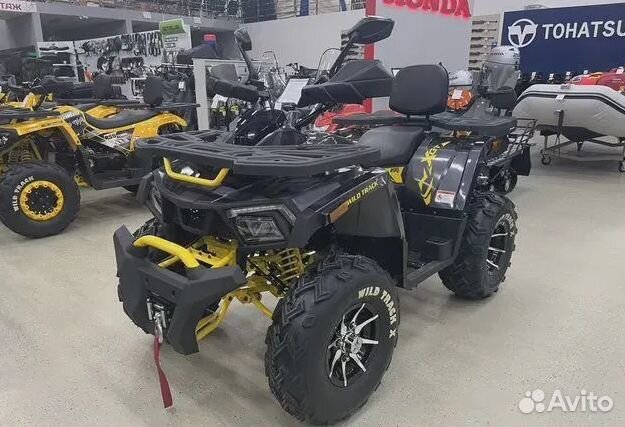 Квадроцикл Motoland Wild Track X 200 бал. вал