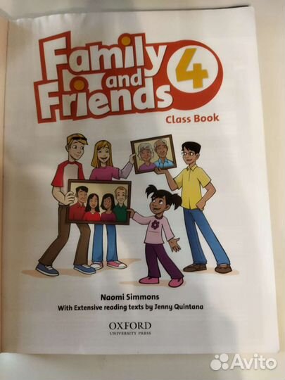Учебник по английскому языку Family and friends 4