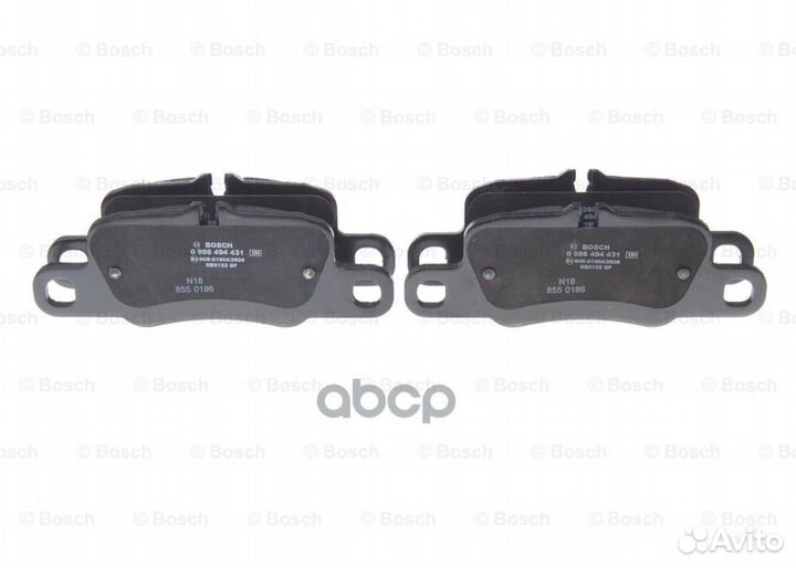 Колодки торм.зад. 0986494431 Bosch
