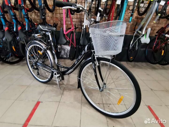 Дорожный велосипед Stels Navigator 395 чёрный