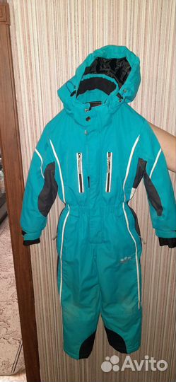 Зимний комбинезон для девочки рост 116
