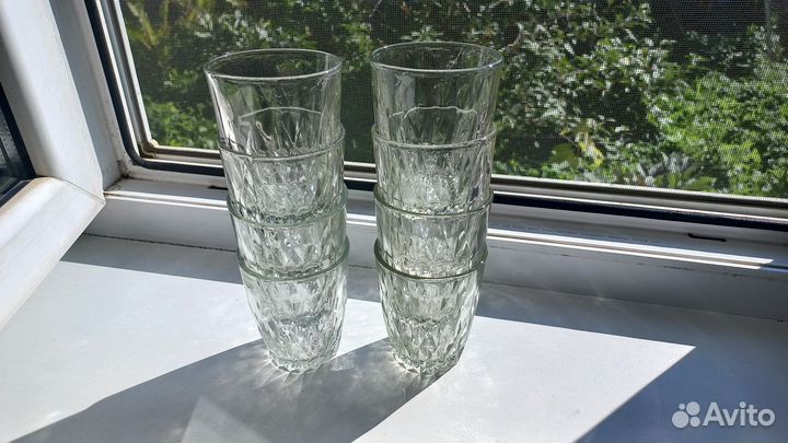 Советский стакан набор 8шт