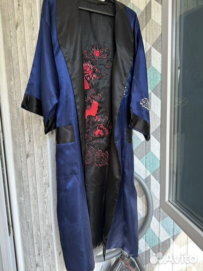 Халат в китайском стиле мужской