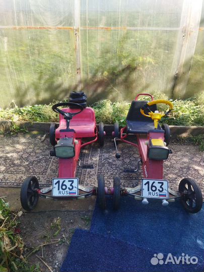 Педальная машина СССР