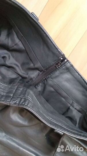 Шорты женские кожаные