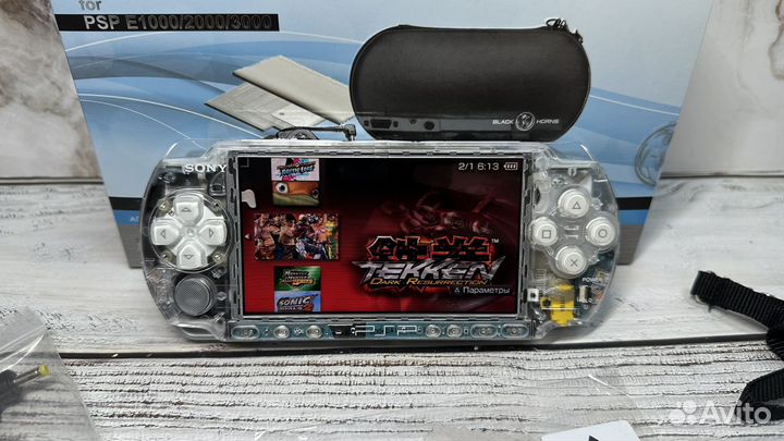 Игровая приставка sony psp 3006 64gb+80 игр