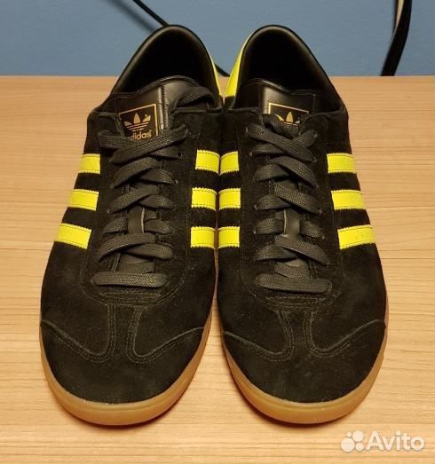 Кроссовки Adidas Hamburd Classic Black Y