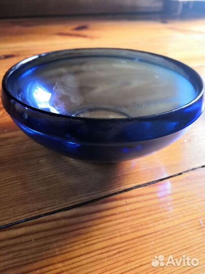 Ваза цветное стекло СССР