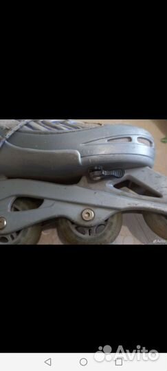 Роликовые коньки детские раздвижные 37-40 размер