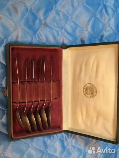 Старинная чайная ложка Серебрение 1969 СССР