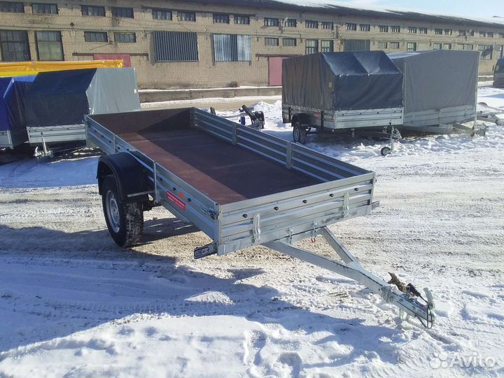 Усиленный прицеп 3.5*1.5 метра мзса 817717.R-16