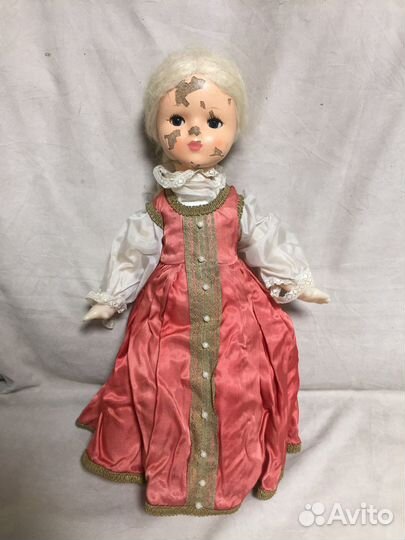 Кукла СССР ивановская фабрика игрушек
