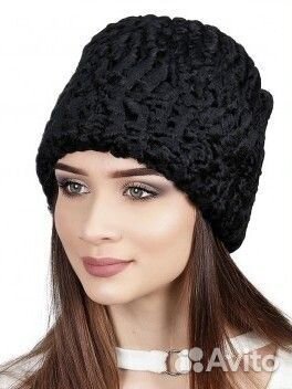 Шапка папаха женская/мужская р 56-58