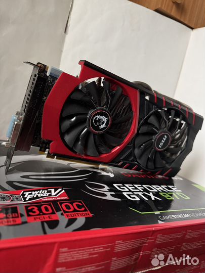 Видеокарта MSI GTX 970 Gaming 4G