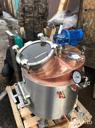 Медный пвк 125л с автоматикой и обвязкой