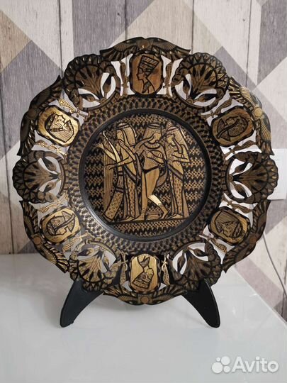 Декоративная тарелка настенная 24 см Египет