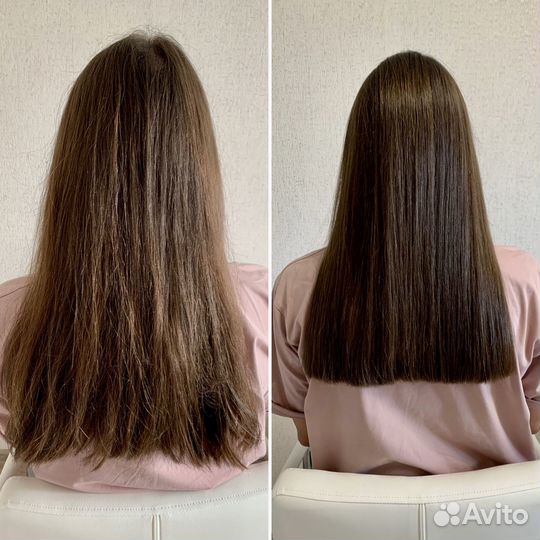 Кератиновое выпрямление волос, ботокс