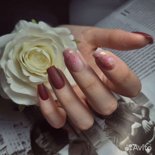Маникюр, наращивание, покрытие(Пашенный, Росы)