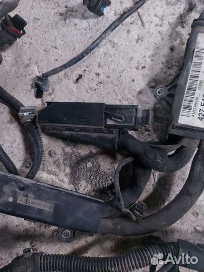 Коса двигателя на Mercedes w164