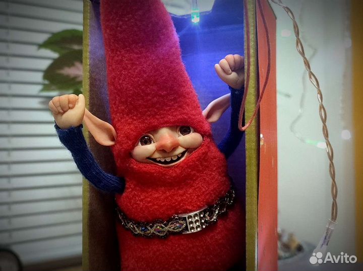 Новогодняя игрушка ручной работы 